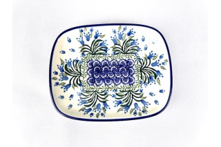 160 Bunzlau Rechthoekige schaal 1432X Rechthoekige schalen zonder oor